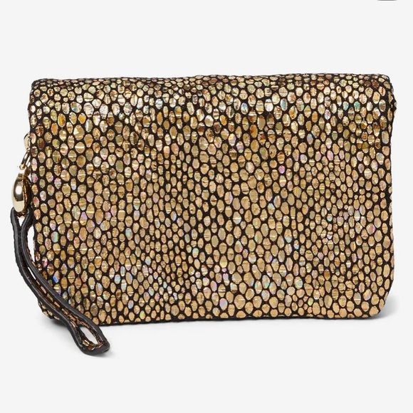 HOBO Eliza Small Zip Around Wallet - Disco Print - Picture 1 of 3